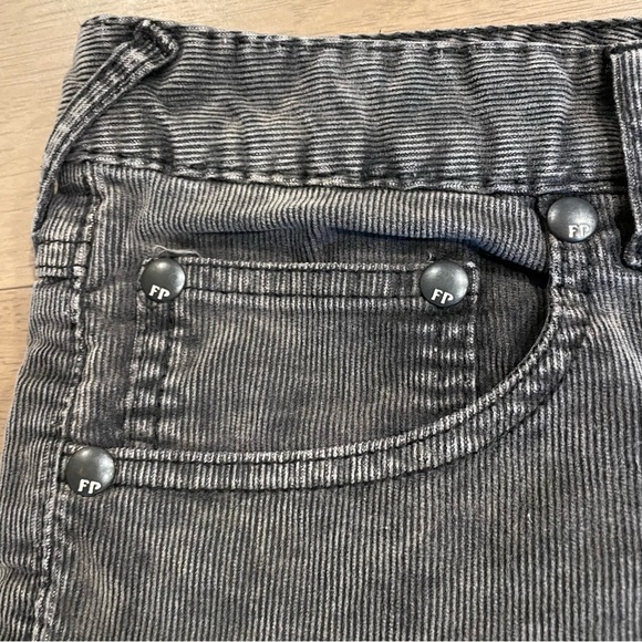 Free People Acid Wash Corduroy Shorts - Picture 6 of 7